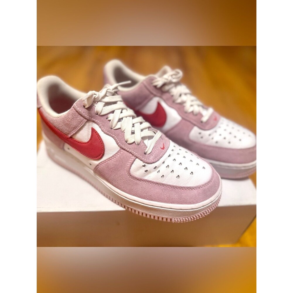 Nike Air Force One Low Qs: 2021 Valentines Day Love Letter 💌 👟 💌 - Picture 8 of 14